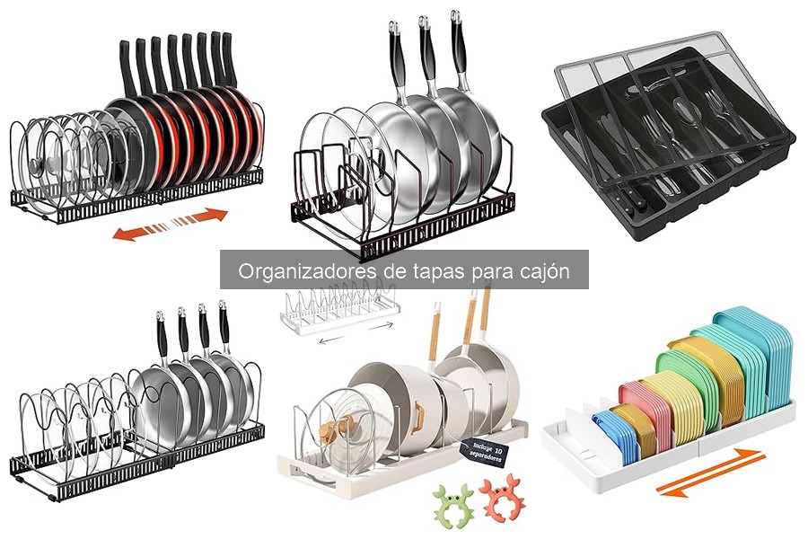 Errores comunes al usar organizadores de tapas para cajón