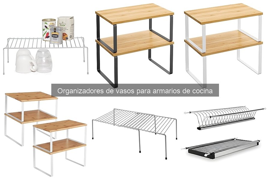 Errores comunes al usar organizadores de vasos en la cocina