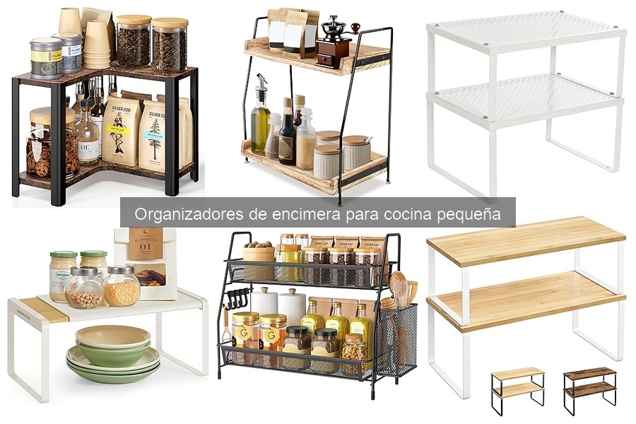 Errores comunes al usar organizadores en la encimera de cocina