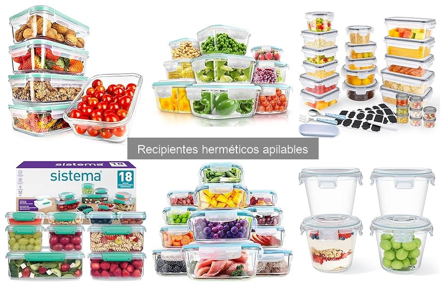 Errores comunes al usar recipientes herméticos apilables