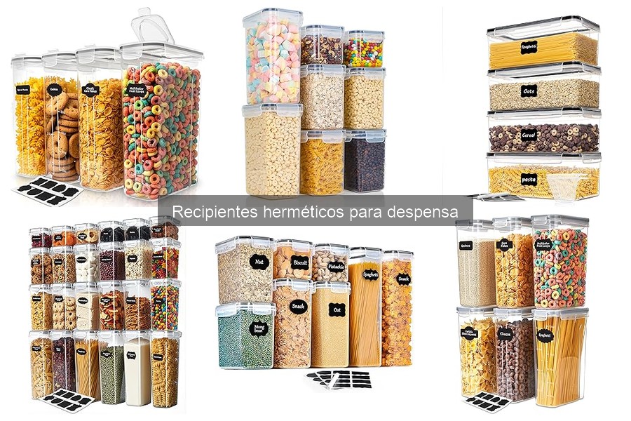 Errores comunes al usar recipientes herméticos para despensa