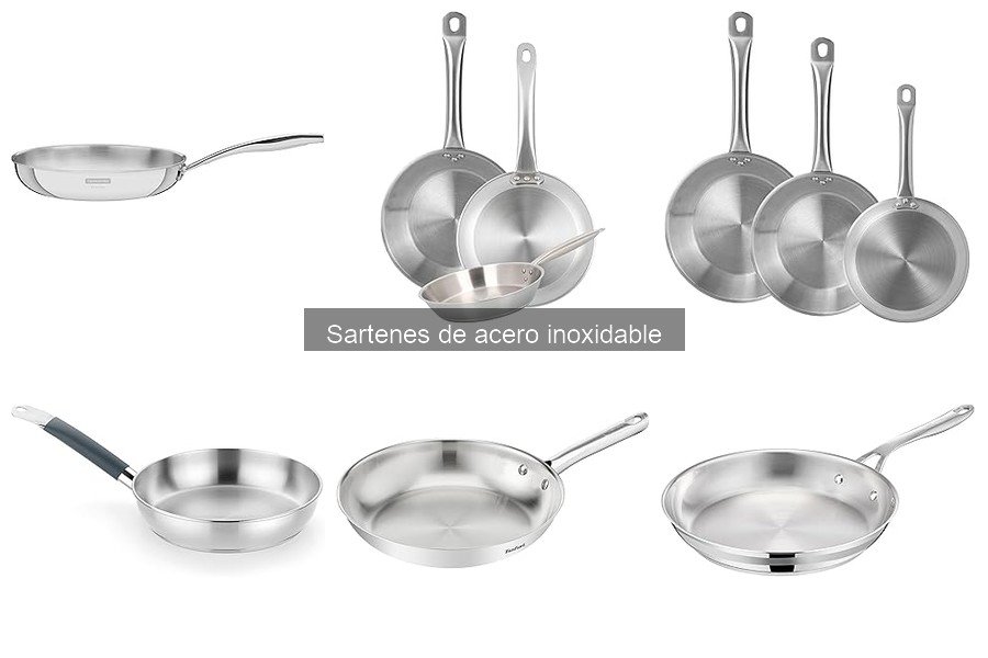 Errores comunes al usar sartenes de acero inoxidable