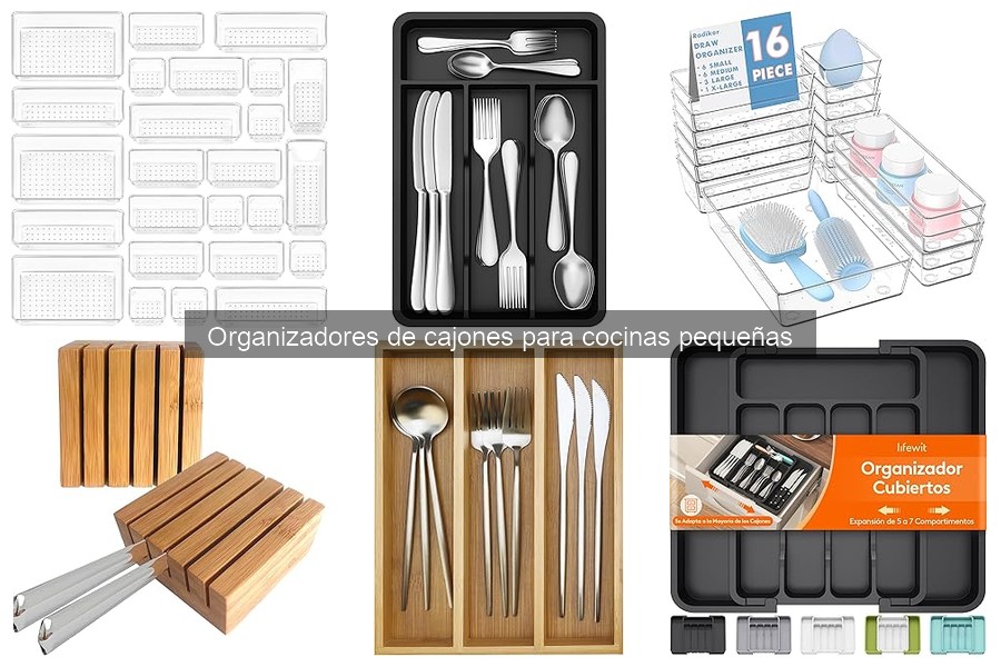 Errores comunes en organizadores de cajones de cocina