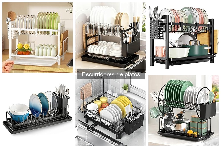 Escurridores de platos para camping: compara los mejores