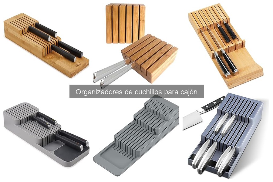 Experiencias Reales con Organizadores de Cuchillos para Cajón