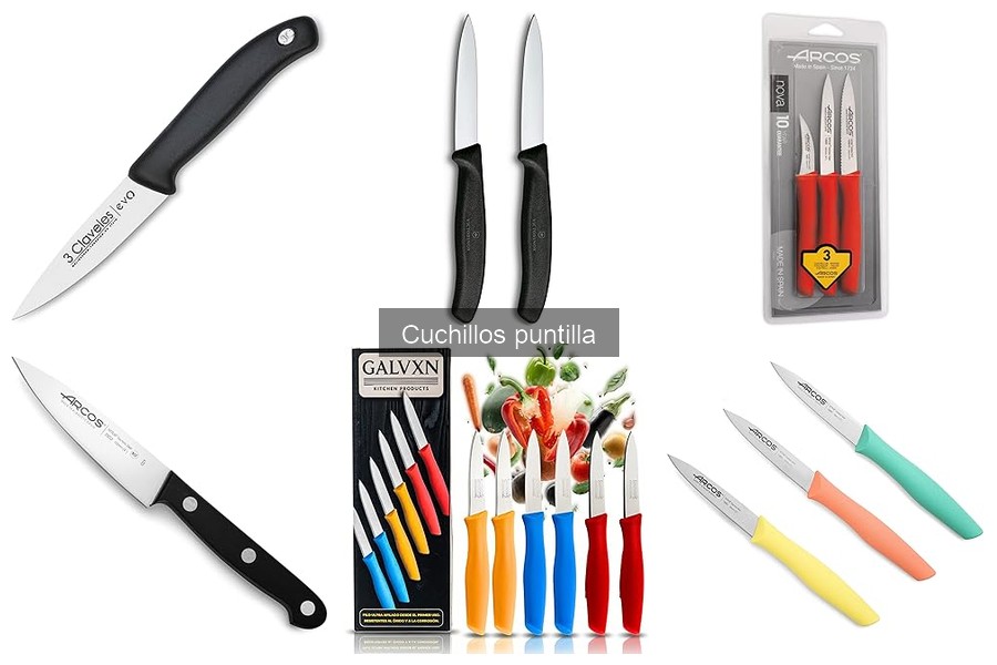Guía de compra de cuchillos puntilla para cocina