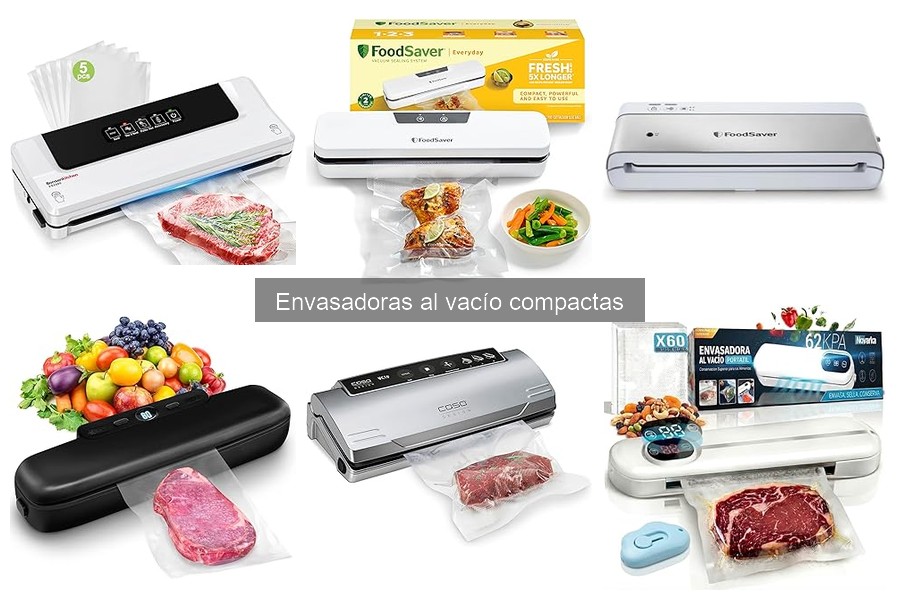 Guía de compra de envasadoras al vacío compactas