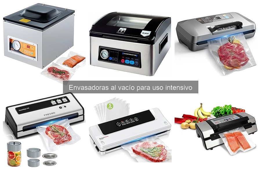 Guía de compra de envasadoras al vacío para uso intensivo