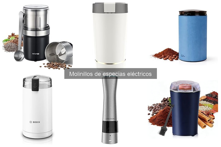 Guía de compra de molinillos de especias eléctricos