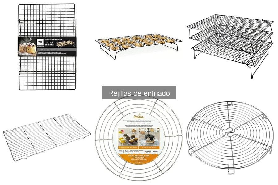 Guía de compra de rejillas de enfriado para repostería