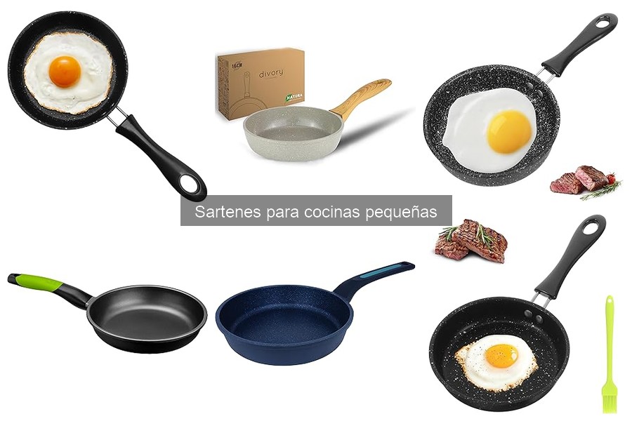 Guía de compra de sartenes para cocinas pequeñas