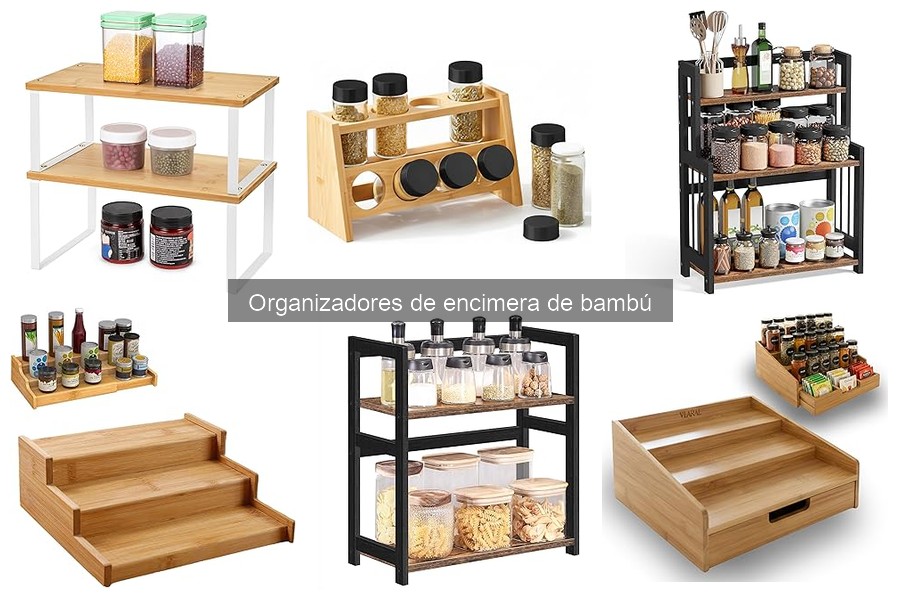 Guía de Compra: Organizadores de Encimera de Bambú