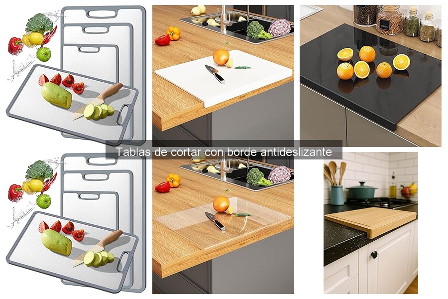 Guía de compra: Tablas de cortar con borde antideslizante