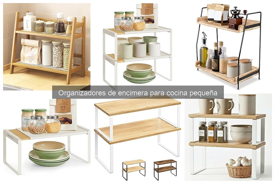 Guía de instalación de organizadores de encimera para cocina
