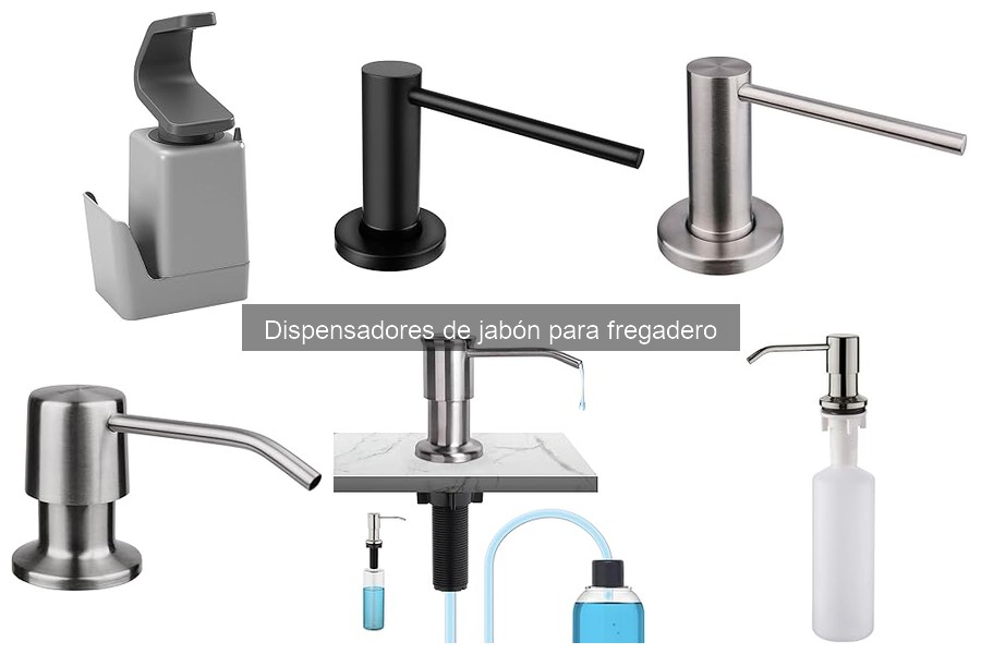 Guía para elegir el mejor dispensador de jabón para fregadero