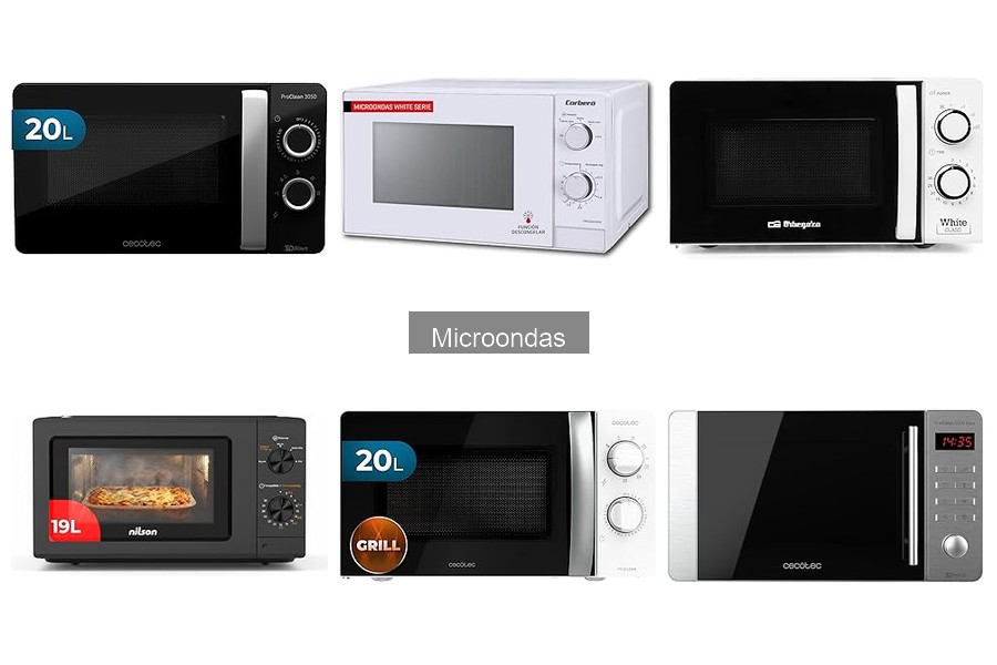 Guía para elegir el mejor microondas para tu cocina