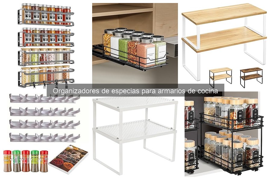 Guía para elegir el mejor organizador de especias en cocina