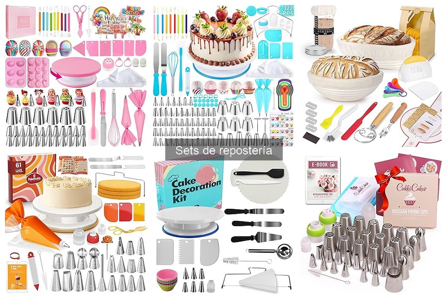 Guía para elegir el mejor set de repostería