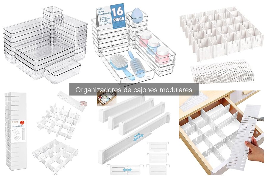 Guía para elegir el organizador de cajones modular adecuado