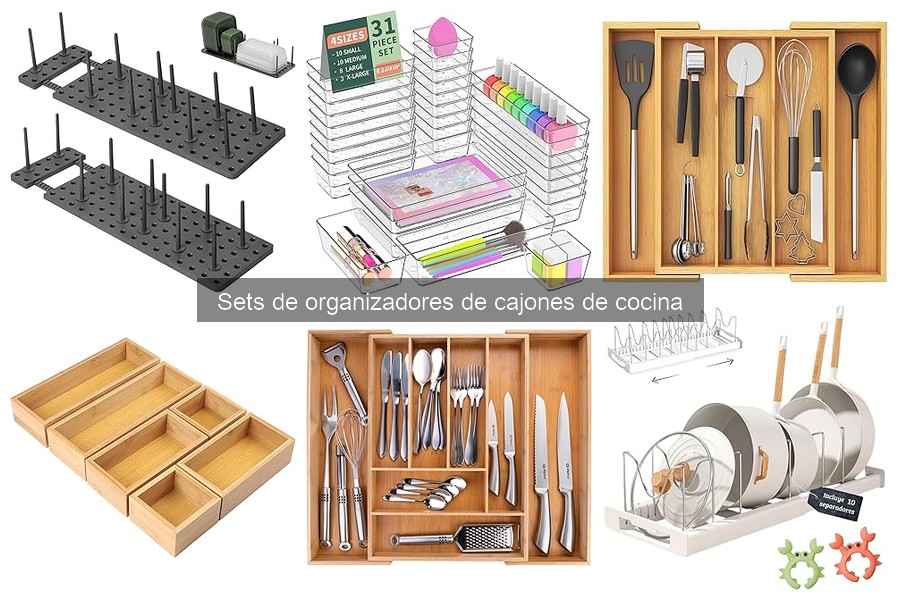 Ideas Creativas para Organizar Cajones de Cocina