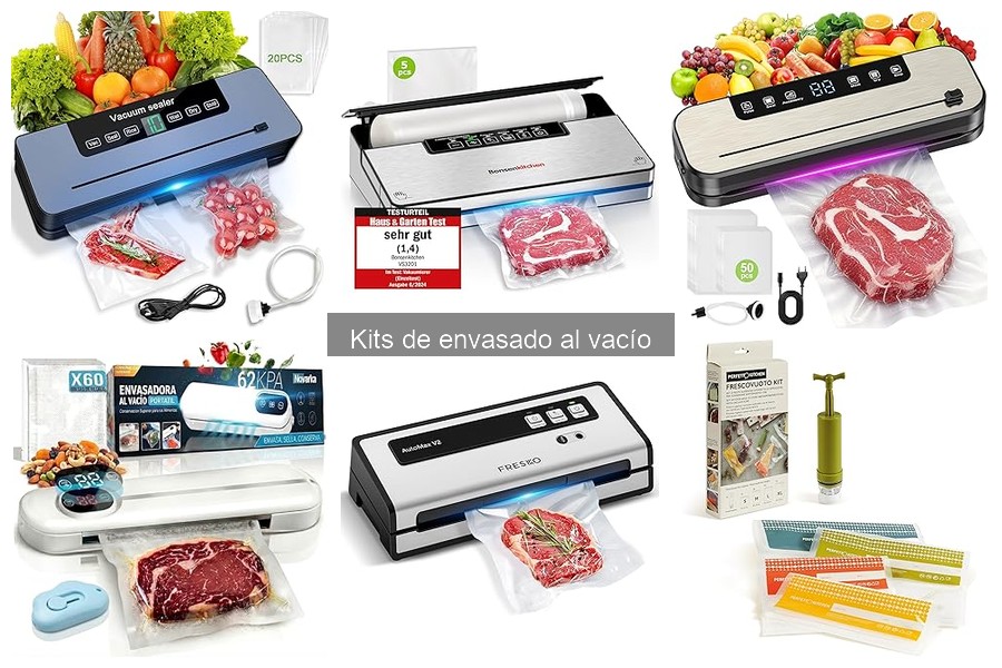 Kit de envasado al vacío vs. envasadora de alimentos