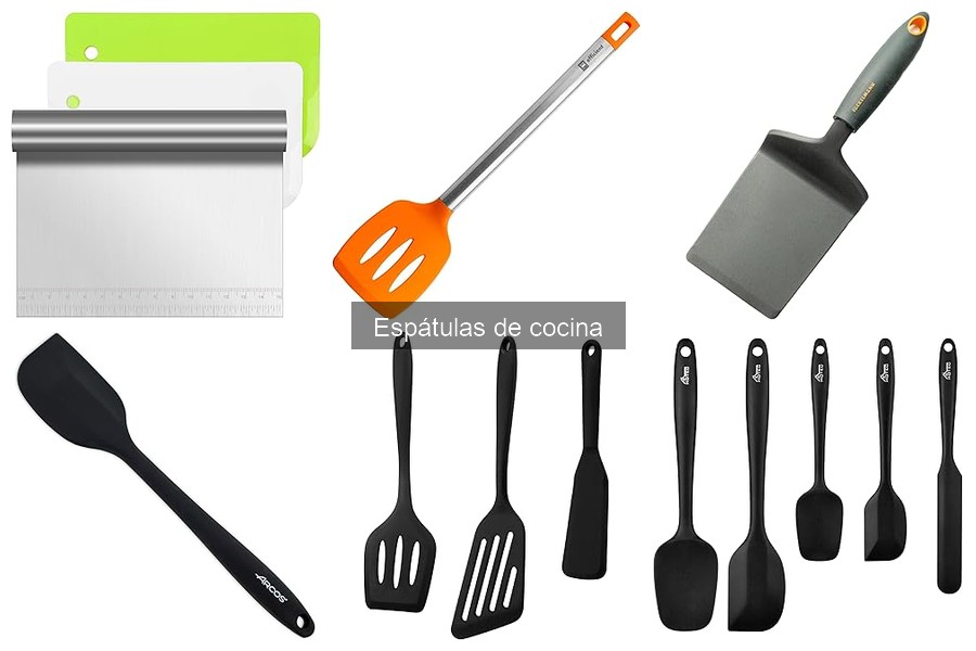Las mejores espátulas de cocina para altas temperaturas