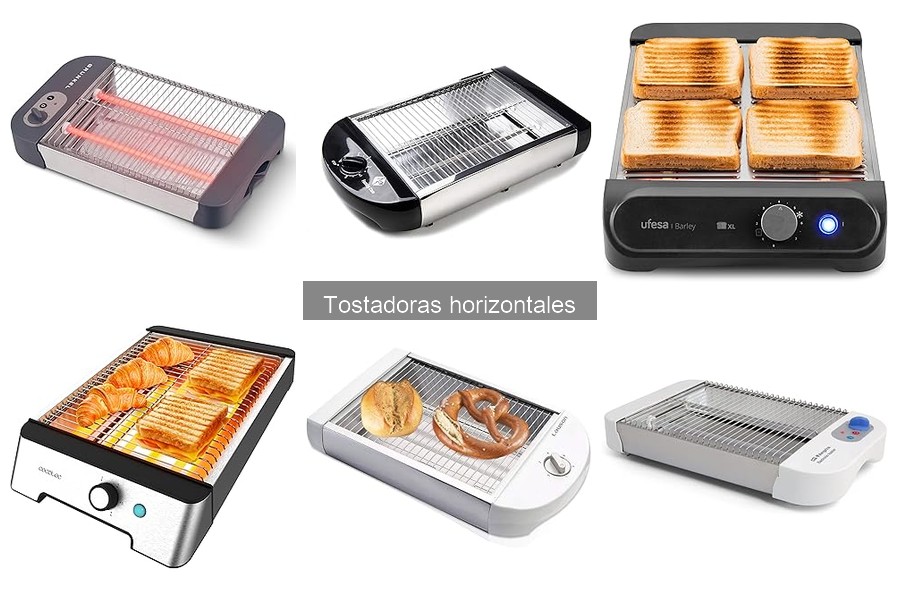Las mejores tostadoras horizontales para familias grandes