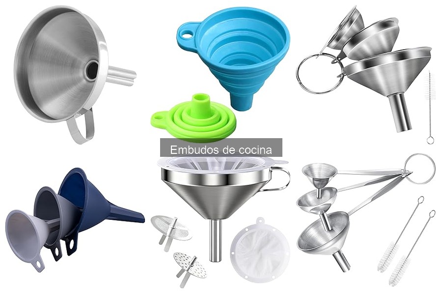 Los mejores materiales para embudos de cocina en 2023