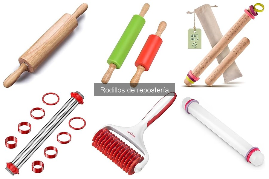 Los rodillos de repostería más económicos del mercado