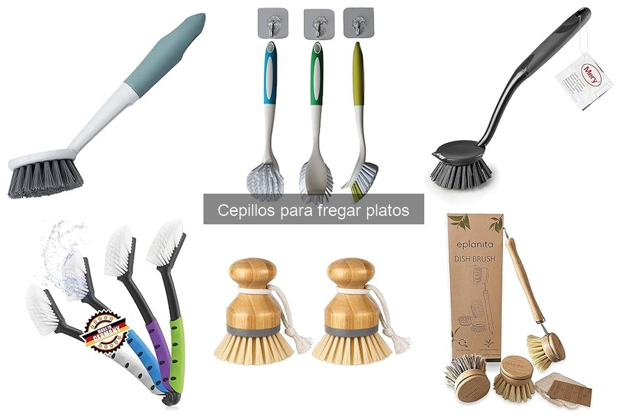 Mantenimiento de cepillos para fregar platos: limpieza ideal
