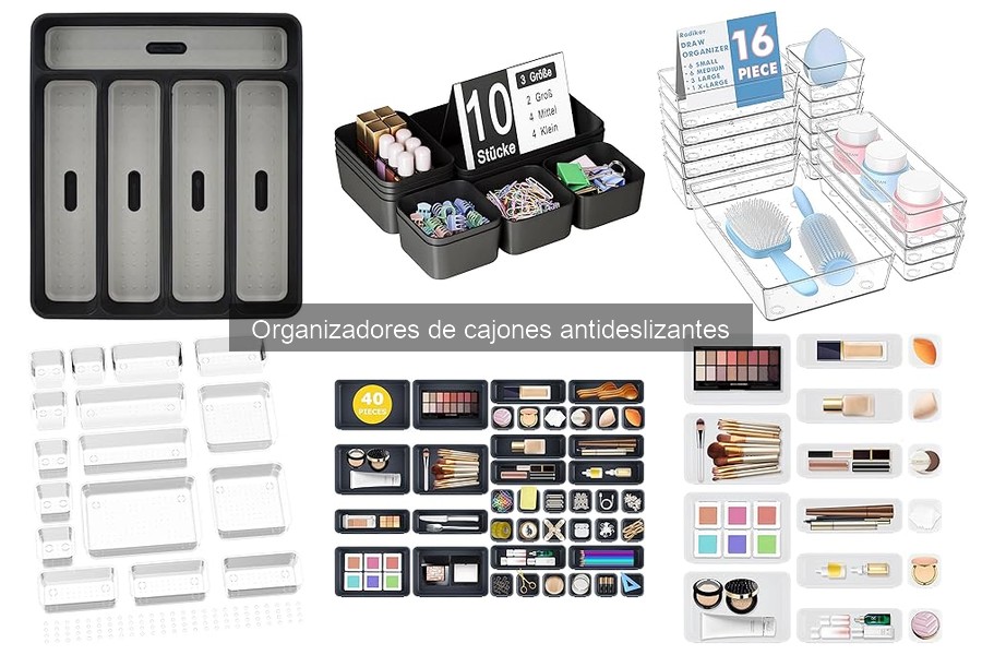 Mantenimiento de Organizadores de Cajones Antideslizantes