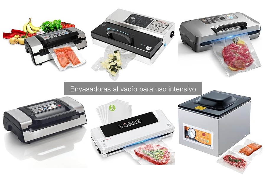 Mantenimiento efectivo de envasadoras al vacío intensivas