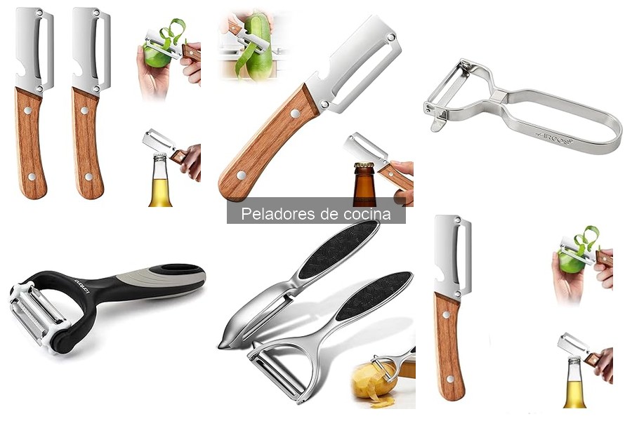 Materiales ideales para peladores de cocina