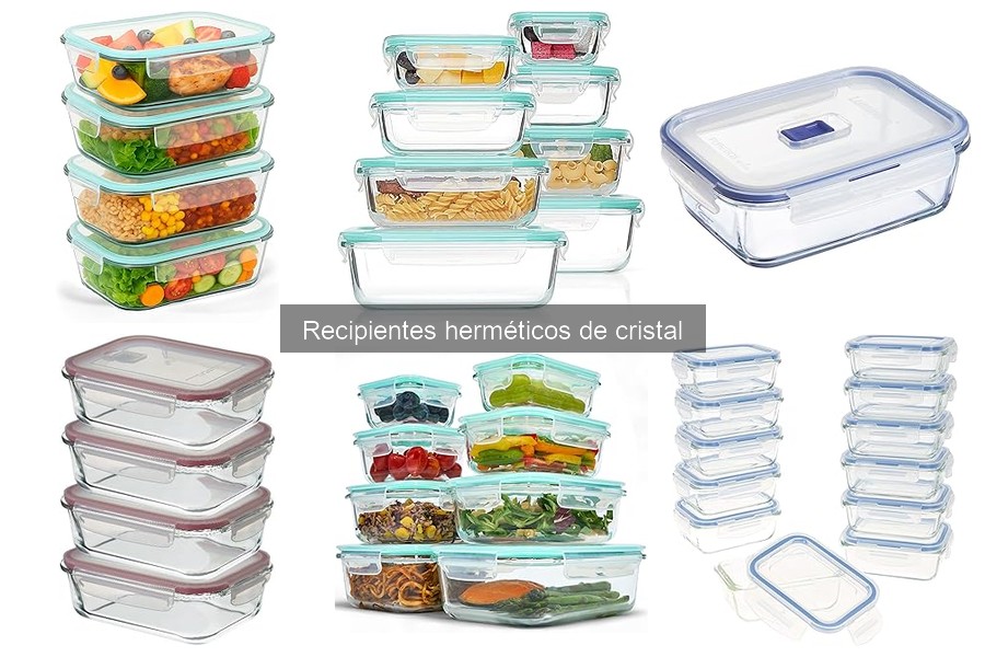 Mejor tamaño de recipientes herméticos de cristal para alimentos
