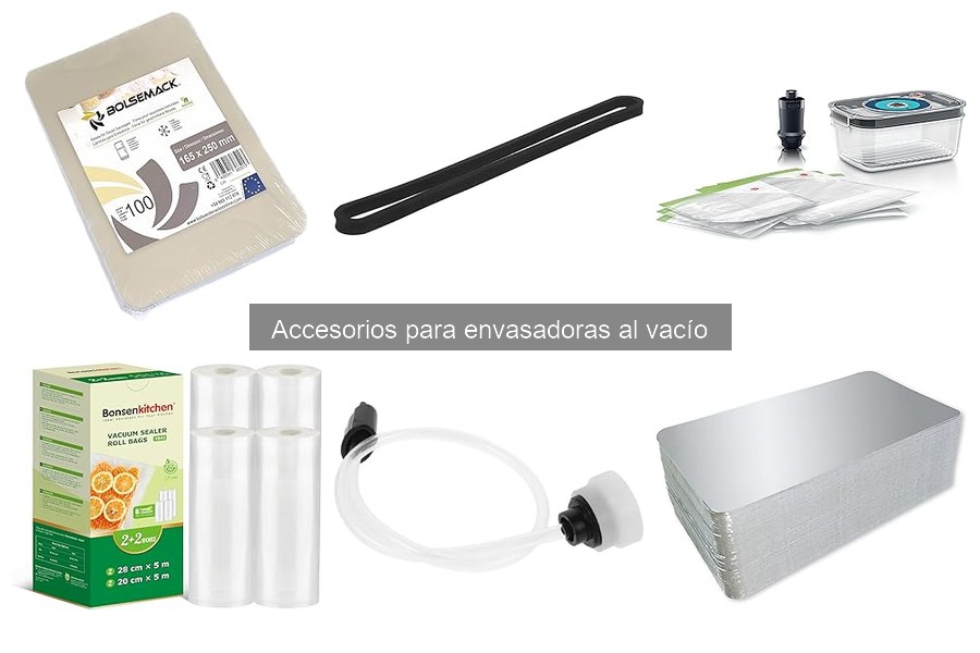Mejores accesorios para envasadoras al vacío en 2023
