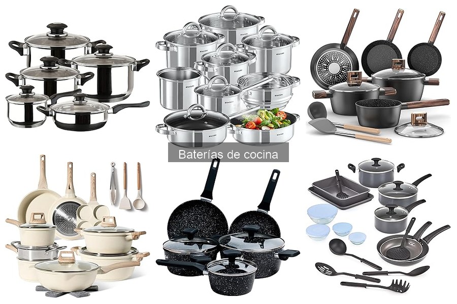 Mejores baterías de cocina para principiantes: comparación 2023