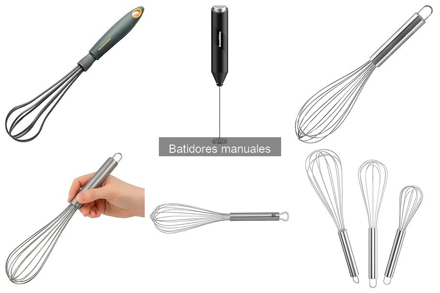 Mejores batidores manuales para repostería: comparativa 2023