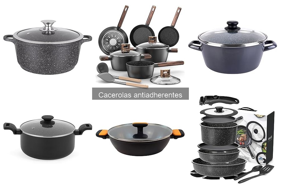 Mejores cacerolas antiadherentes para cocinar a diario