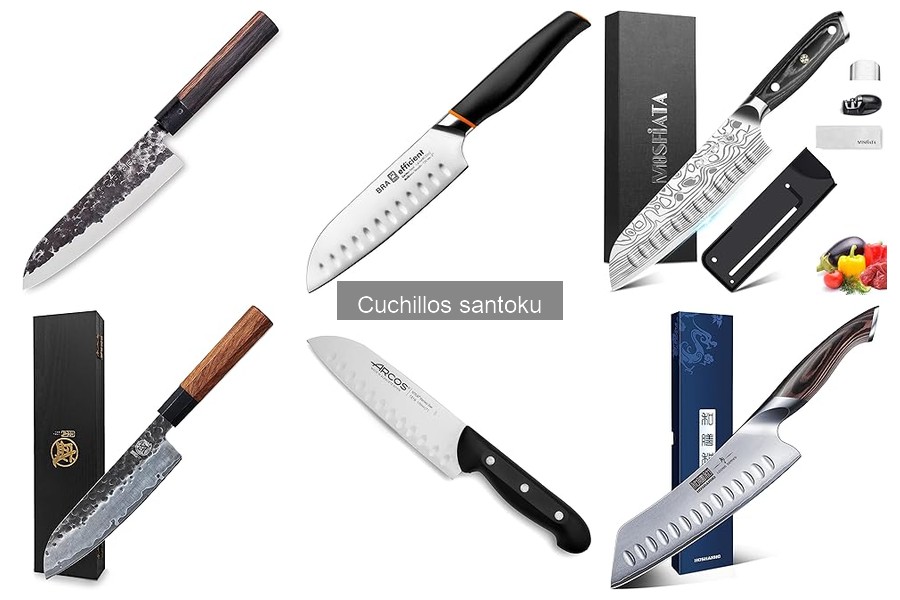 Mejores cuchillos santoku para chefs profesionales