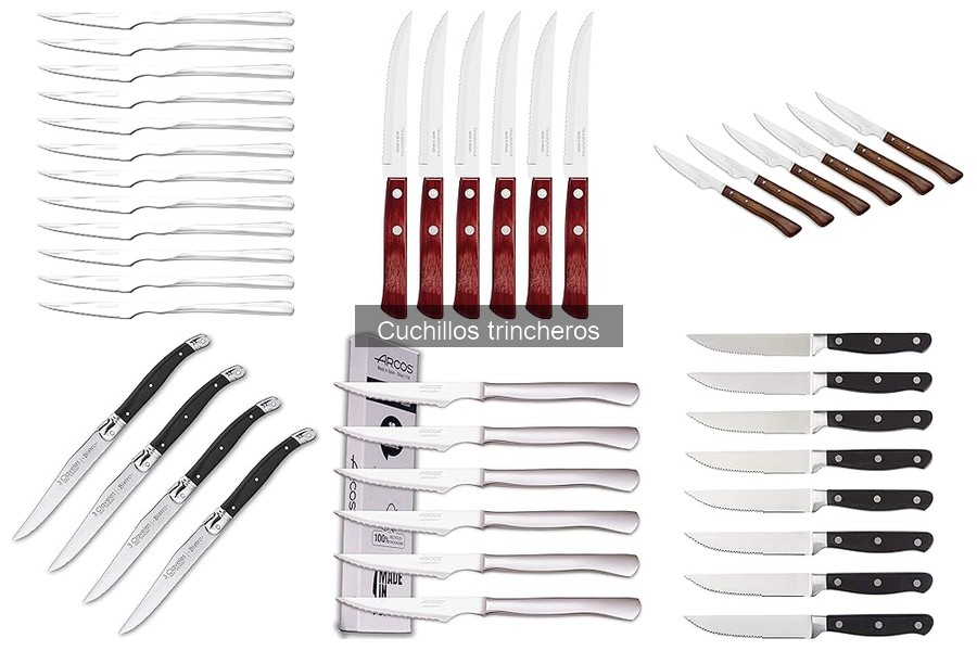 Mejores cuchillos trincheros para chefs profesionales
