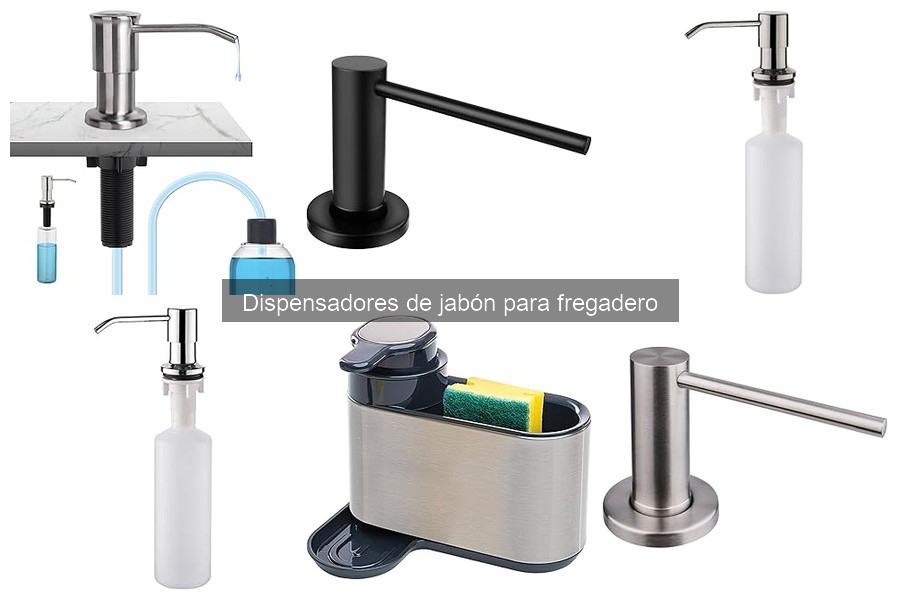 Mejores dispensadores de jabón para fregadero en 2023