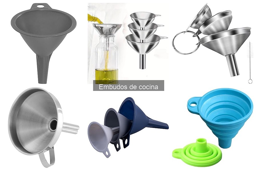Mejores embudos de cocina para hacer conservas en casa