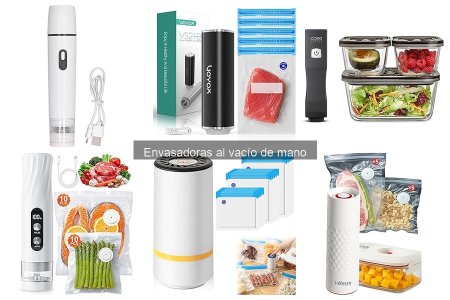 Mejores Envasadoras al Vacío de Mano para Uso Doméstico