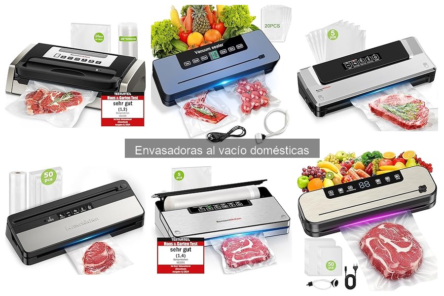 Mejores envasadoras al vacío domésticas en 2023