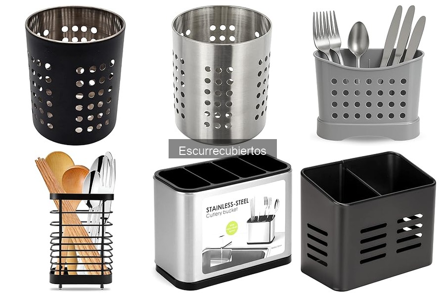 Mejores escurrecubiertos para cocinas pequeñas en 2023