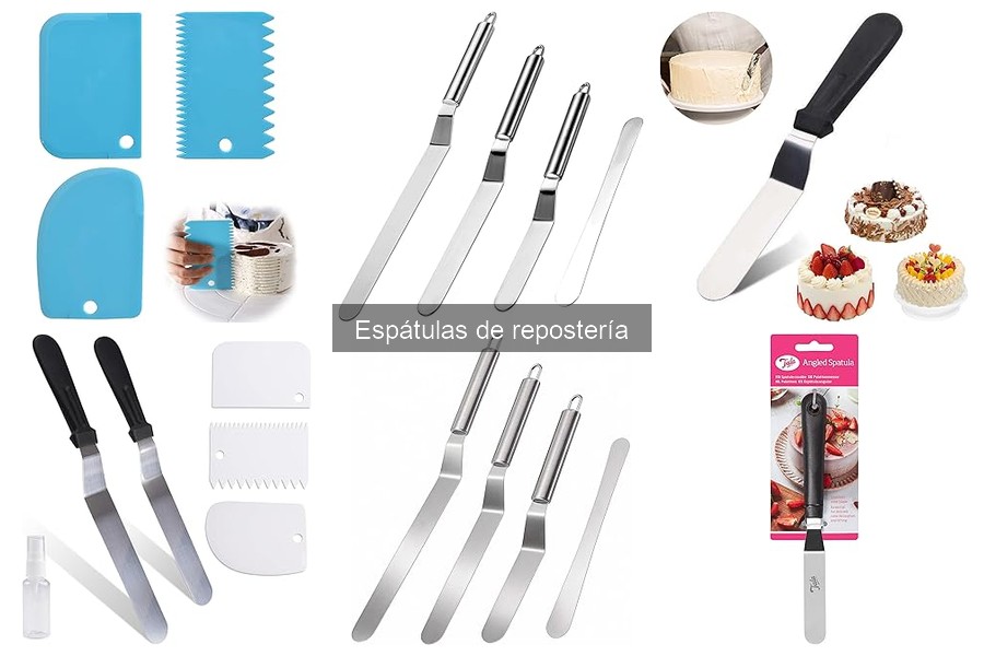Mejores espátulas de repostería para aficionados y profesionales
