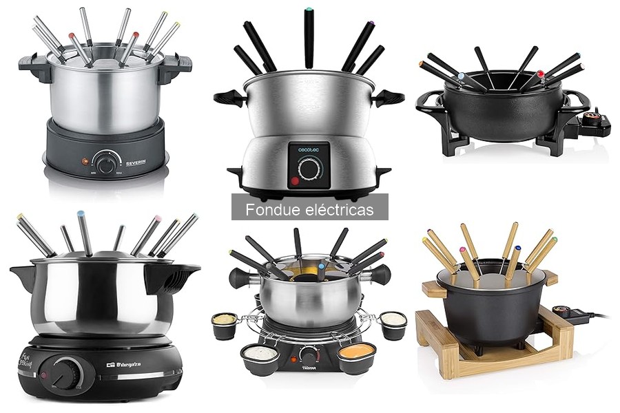 Mejores fondue eléctricas para familias: comparativa 2023