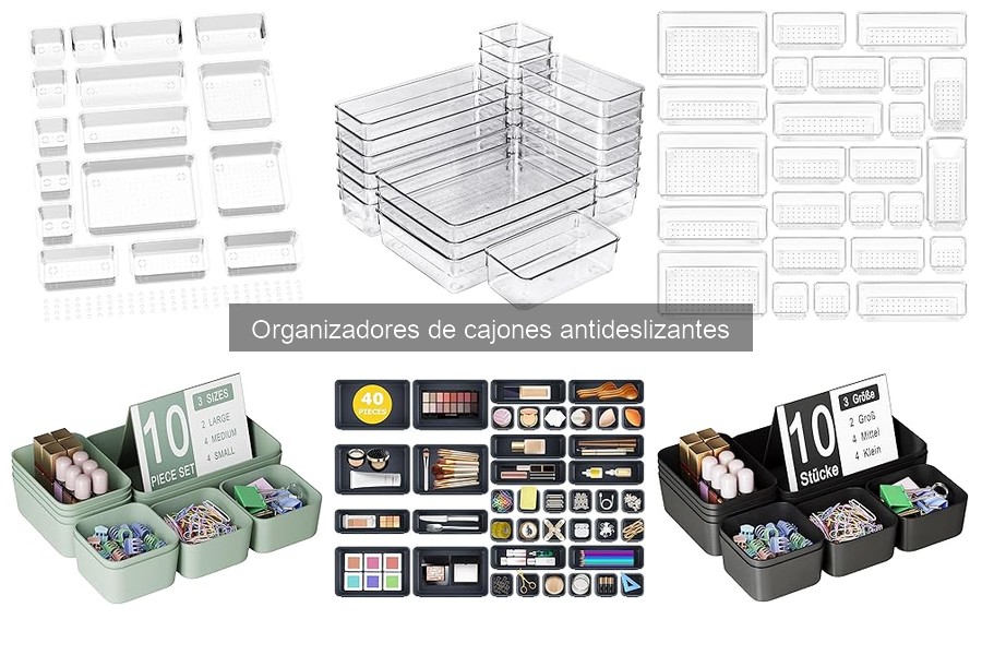 Mejores lugares para comprar organizadores de cajones antideslizantes