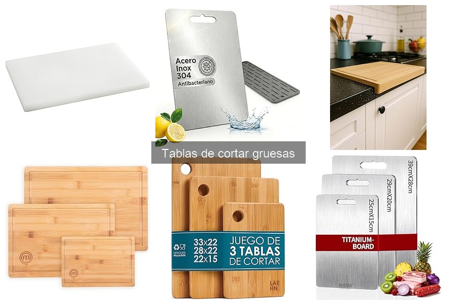Mejores lugares para comprar tablas de cortar gruesas