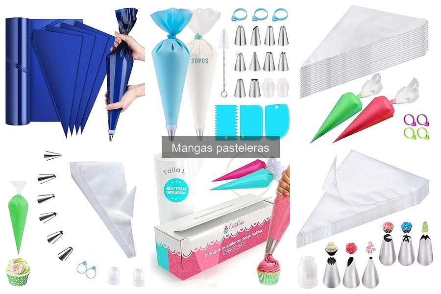 Mejores mangas pasteleras para principiantes en repostería
